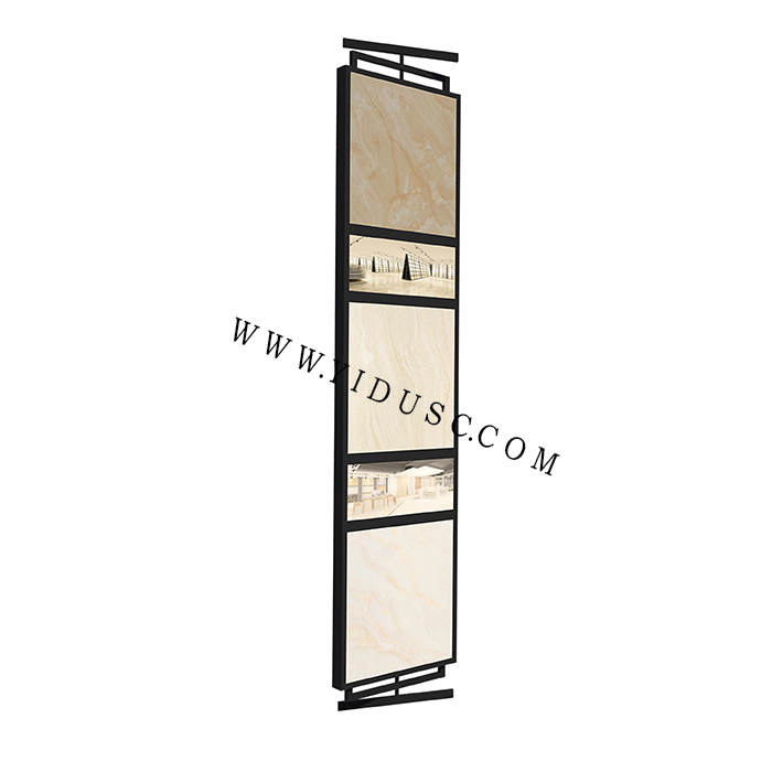 瓷砖无缝展架_岩板色卡展架QM004