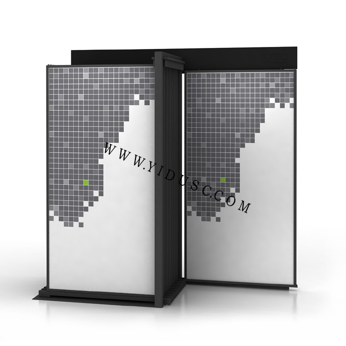 岩板推拉展架厂家批发 大板瓷砖推拉架CT609