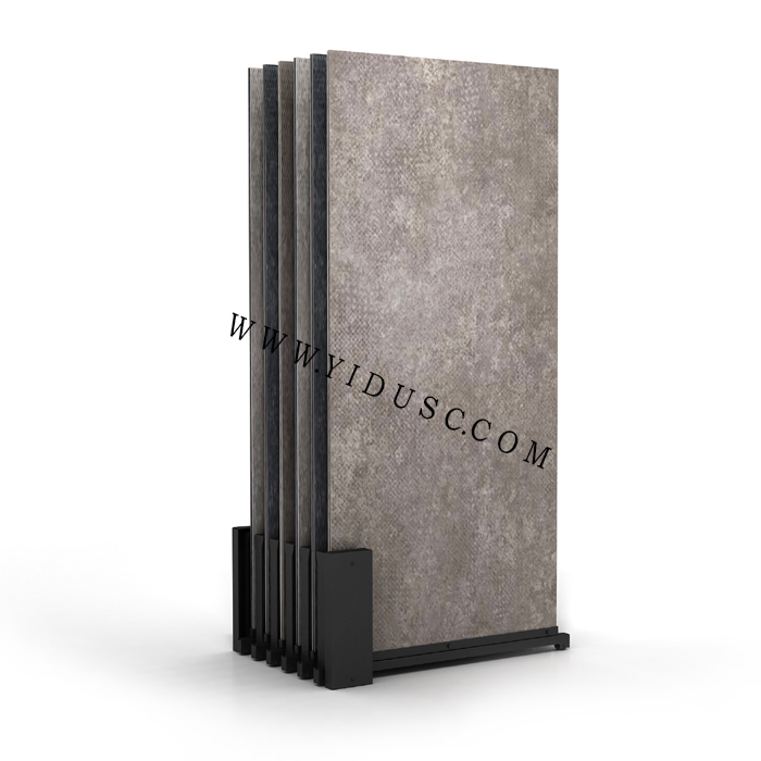 瓷砖推拉式展架 瓷砖地板展架 岩板抽拉展架